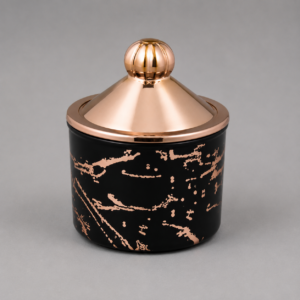 Jony Charlie 500ml Dry Fruit Container with Decorative Lid | Stylish Kitchen Storage Jar